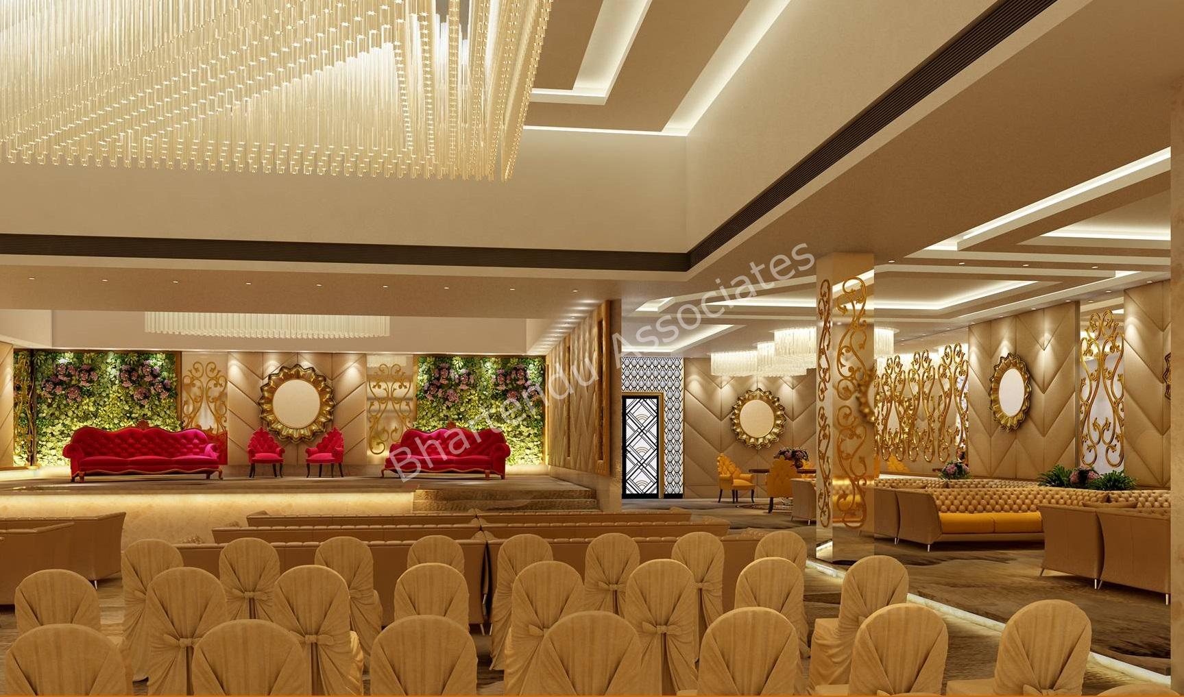 Banquet Hall Interior Design - Interior Designing for Banquet Hall in ...